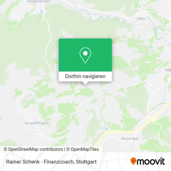 Rainer Schenk - Finanzcoach Karte