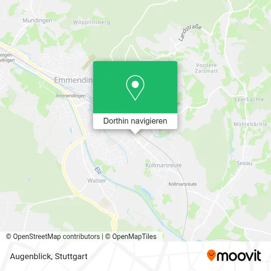 Augenblick Karte