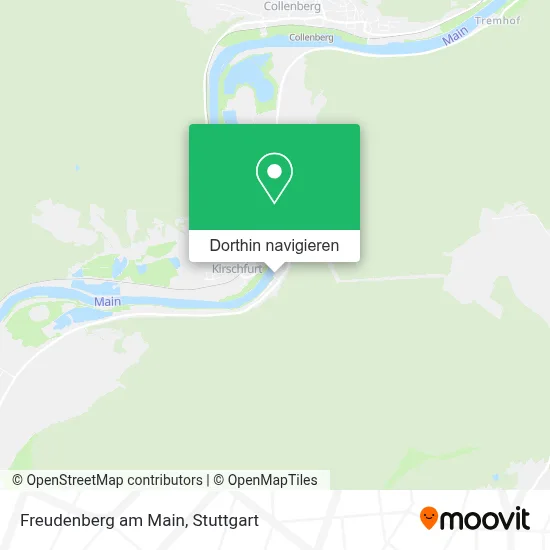Freudenberg am Main Karte