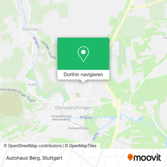 Autohaus Berg Karte