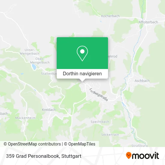 359 Grad Personalbook Karte