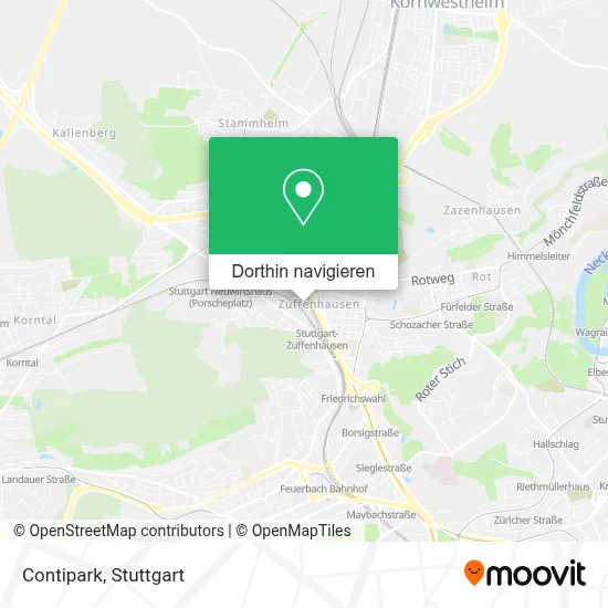 Contipark Karte