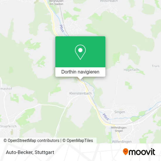 Auto-Becker Karte