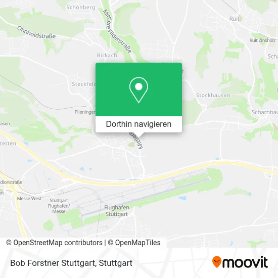 Bob Forstner Stuttgart Karte