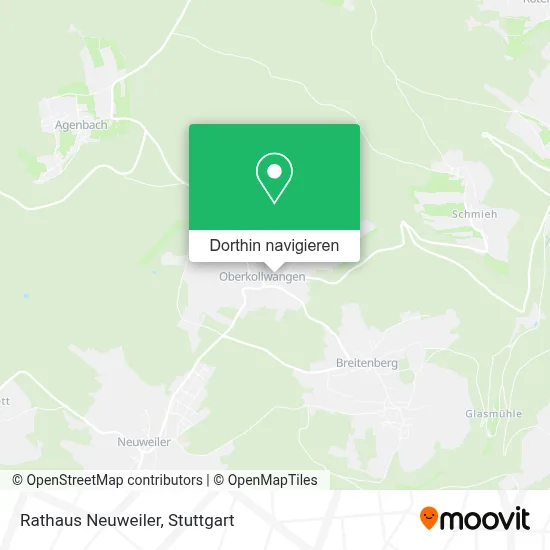 Rathaus Neuweiler Karte