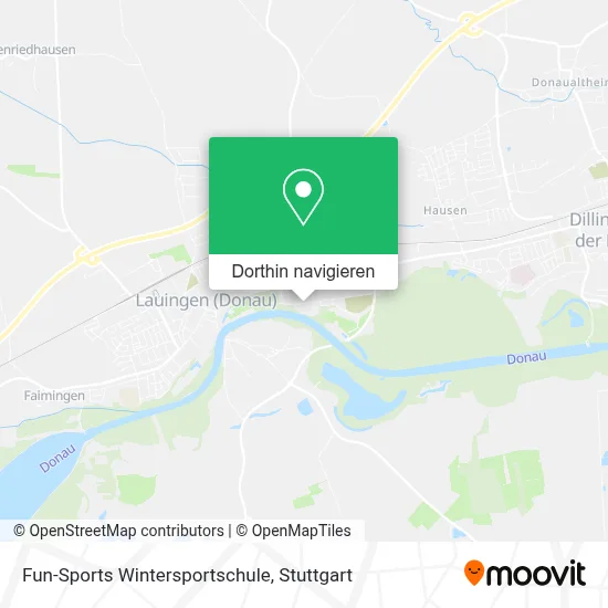 Fun-Sports Wintersportschule Karte