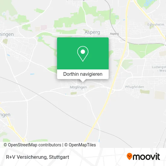 R+V Versicherung Karte