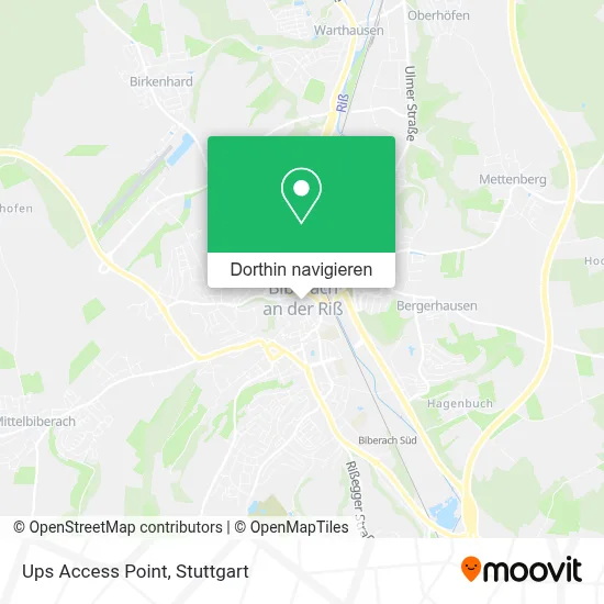 Ups Access Point Karte