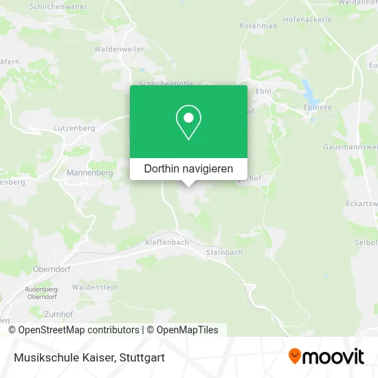 Musikschule Kaiser Karte