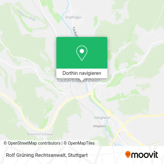 Rolf Grüning Rechtsanwalt Karte