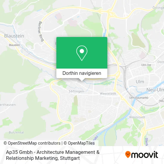 Ap35 Gmbh - Architecture Management & Relationship Marketing Karte