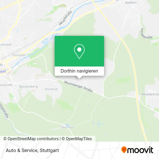 Auto & Service Karte