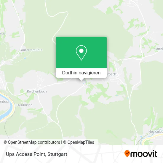 Ups Access Point Karte