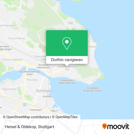 Heisel & Oldekop Karte