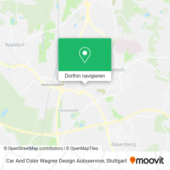 Car And Color Wagner Design Autoservice Karte