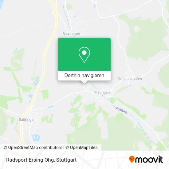 Radsport Ersing Ohg Karte