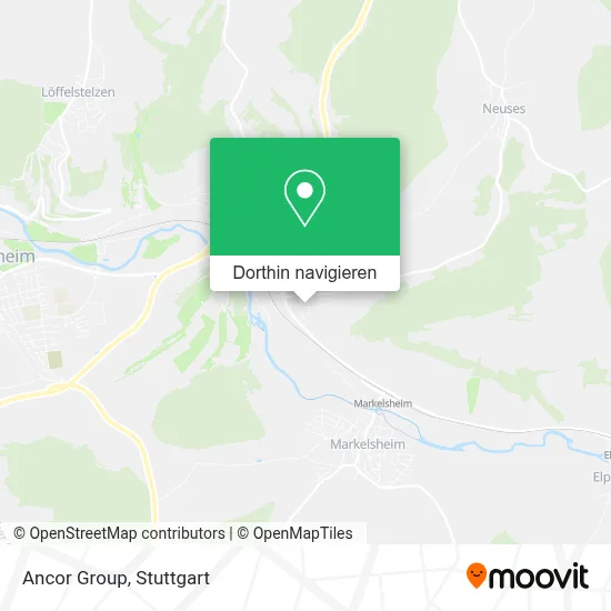 Ancor Group Karte