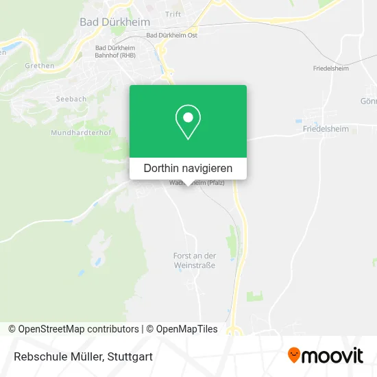 Rebschule Müller Karte