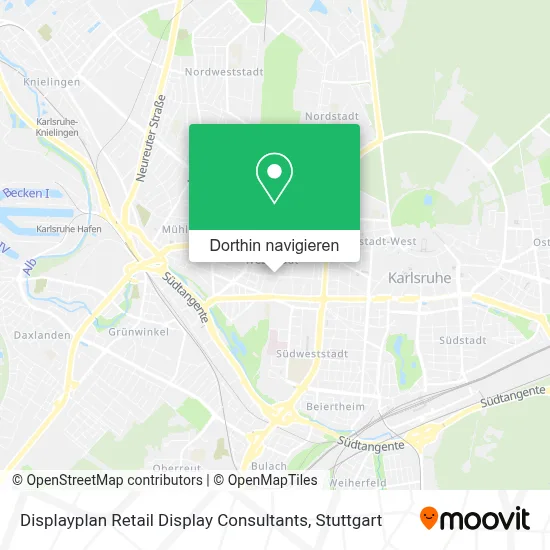 Displayplan Retail Display Consultants Karte