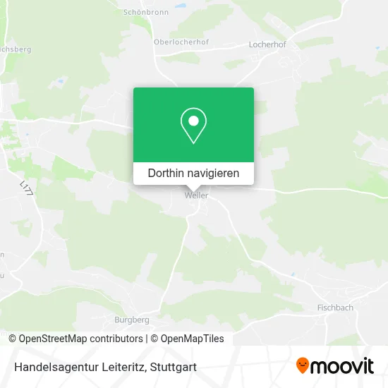 Handelsagentur Leiteritz Karte