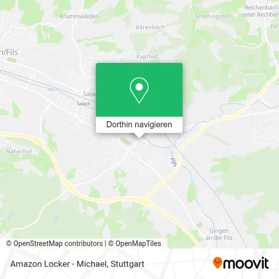 Amazon Locker - Michael Karte