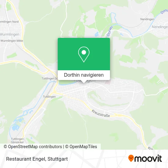 Restaurant Engel Karte