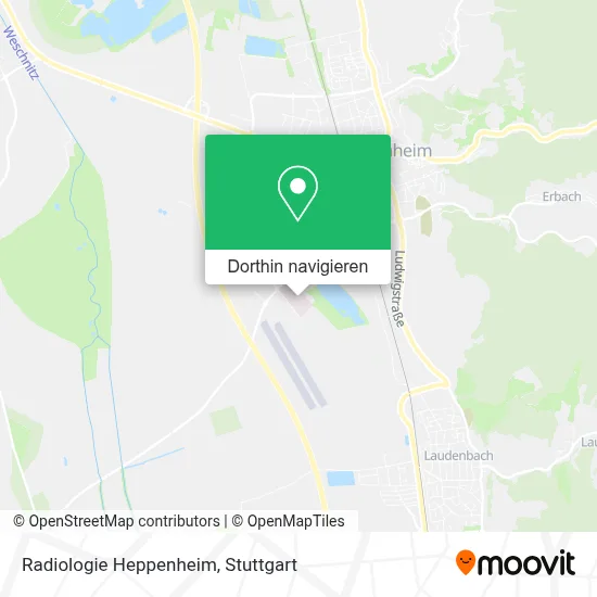 Radiologie Heppenheim Karte