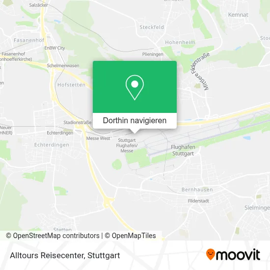Alltours Reisecenter Karte