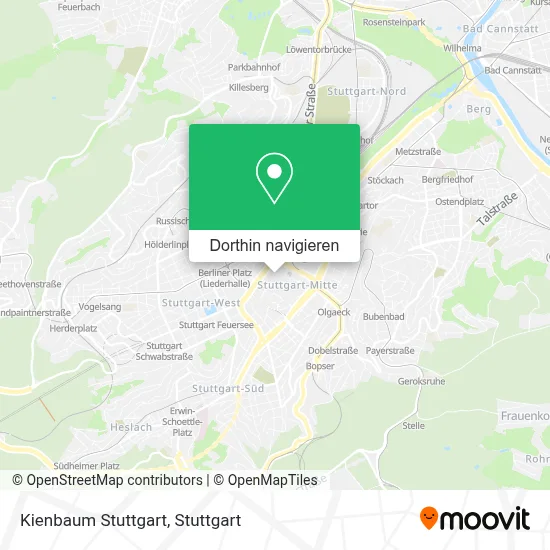 Kienbaum Stuttgart Karte