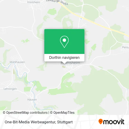 One-Bit-Media Werbeagentur Karte