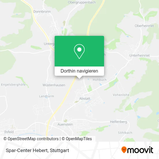 Spar-Center Hebert Karte