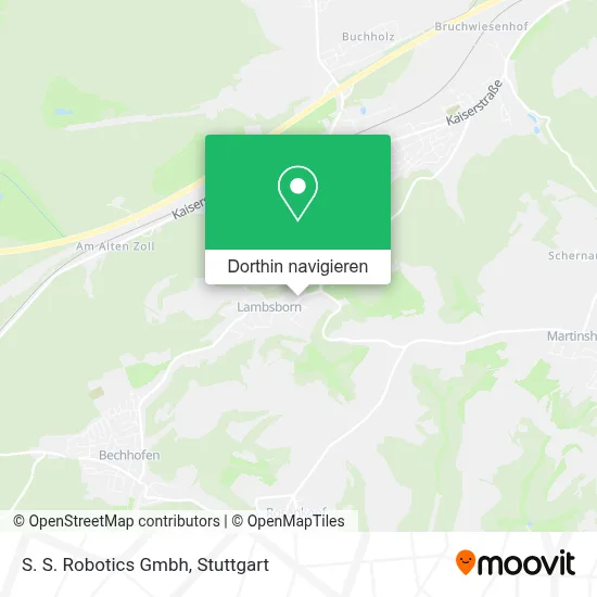 S. S. Robotics Gmbh Karte