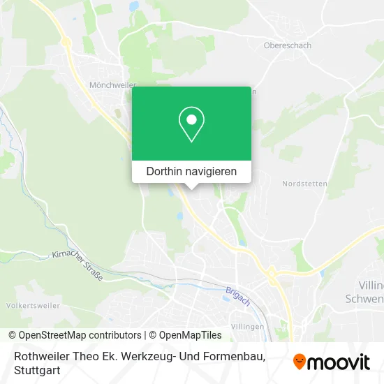 Rothweiler Theo Ek. Werkzeug- Und Formenbau Karte