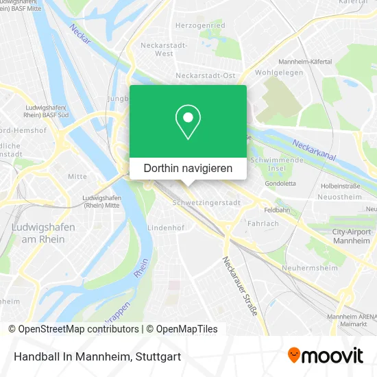 Handball In Mannheim Karte