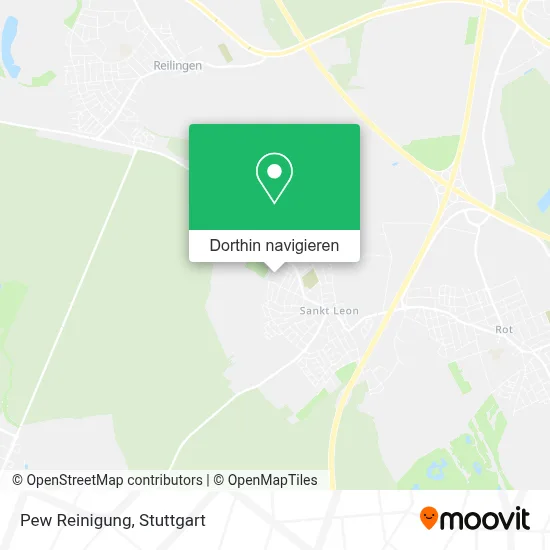 Pew Reinigung Karte