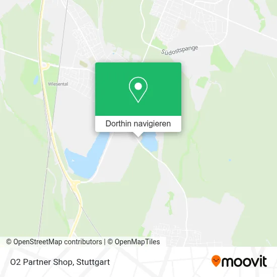 O2 Partner Shop Karte
