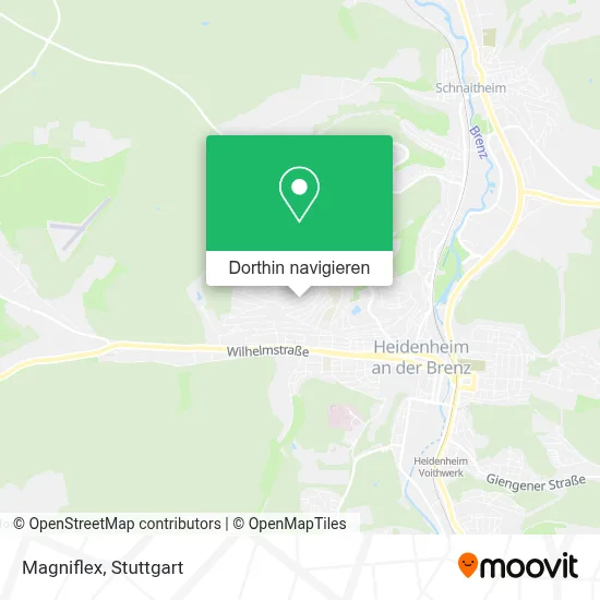 Magniflex Karte