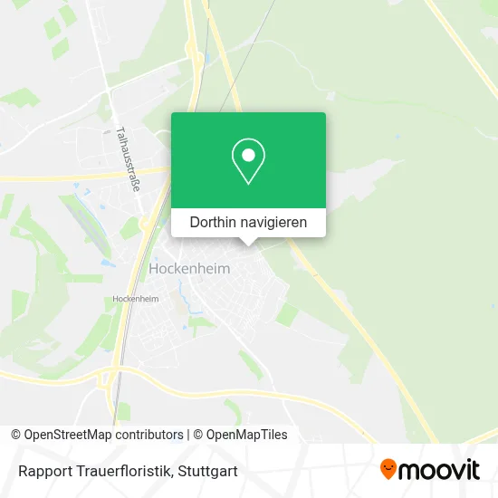 Rapport Trauerfloristik Karte