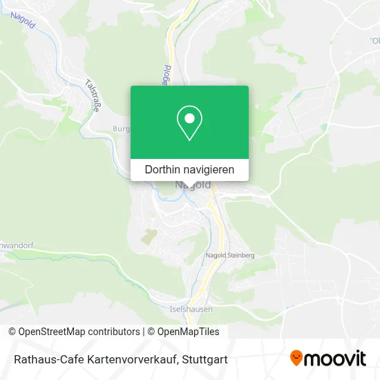 Rathaus-Cafe Kartenvorverkauf Karte