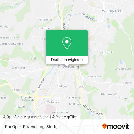 Pro Optik Ravensburg Karte