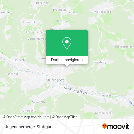 Jugendherberge Karte