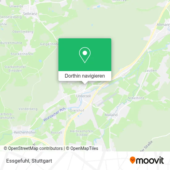 Essgefuhl Karte