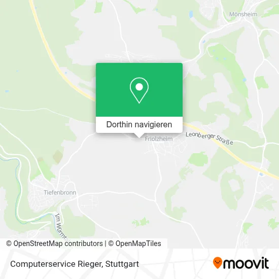 Computerservice Rieger Karte