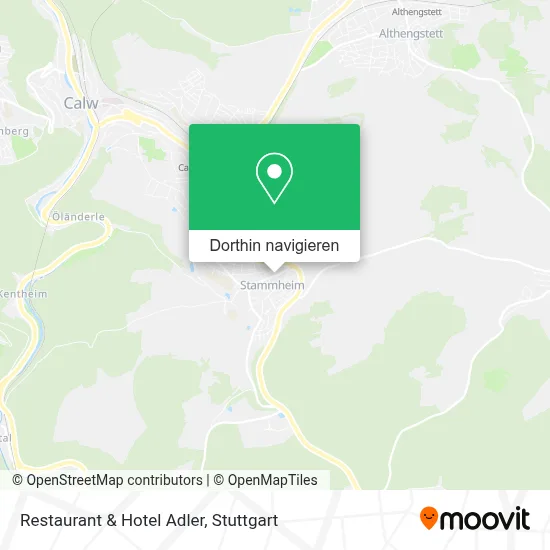 Restaurant & Hotel Adler Karte