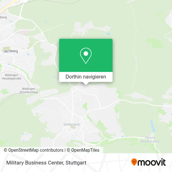 Military Business Center Karte