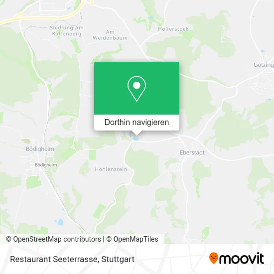 Restaurant Seeterrasse Karte