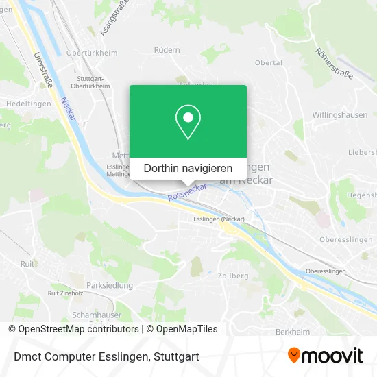 Dmct Computer Esslingen Karte