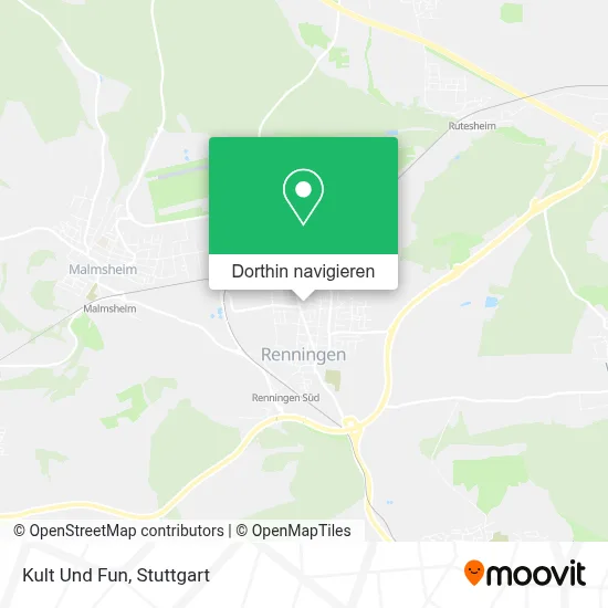 Kult Und Fun Karte