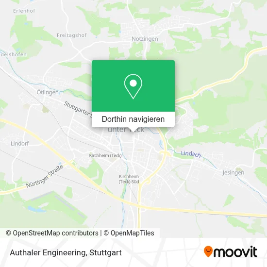 Authaler Engineering Karte