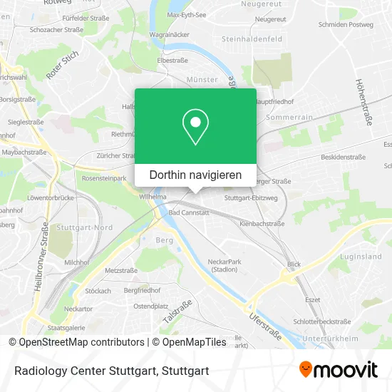 Radiology Center Stuttgart Karte